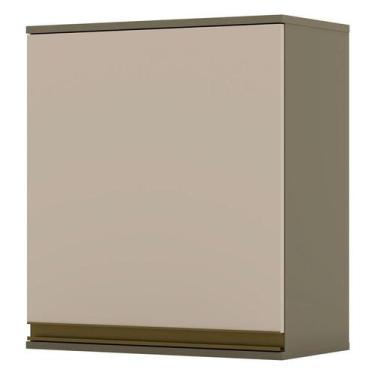 Imagem de Armário Aéreo Évelin 1 Porta 60 cm Duna Cristal  Henn