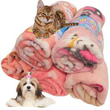 Imagem de Manta Soninho Cobertor Para Pets Cachorros Gatos 80 x 100cm - Hazime E