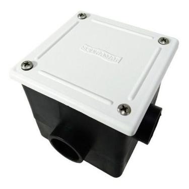 Imagem de Caixa de Passagem para Piscina Base Quadrada Tampa ABS Sodramar