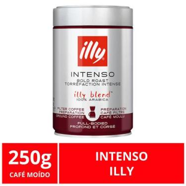 Imagem de Café Moído, Illy, Intenso, Lata 250g - Illy Café