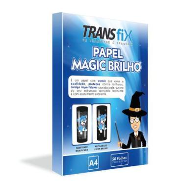 Imagem de Papel para Transfer Laser Magic Brilho 50 folhas - TRANSFIX