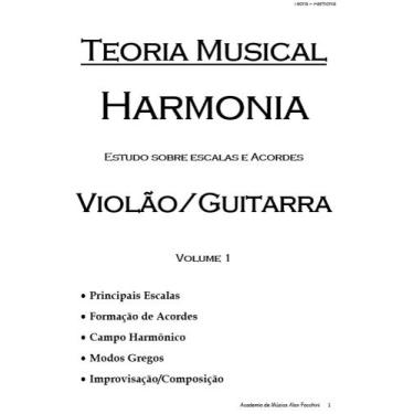 Imagem de Teoria Musical - Harmonia para Violão e Guitarra - Academia de Música