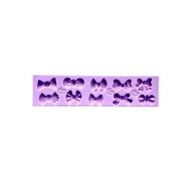 Imagem de F1680 molde de silicone laços confeitaria biscuit - confeitaria dos mo