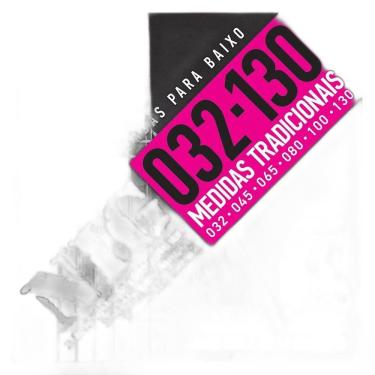 Imagem de Encordoamento Para Contra Baixo De 6 Cordas Nig 032-130 N760