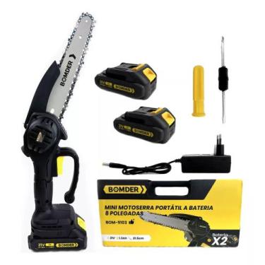 Imagem de Moto Serra Elétrica Bateria Portátil Professional 8 Polegada - bowvik-