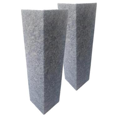 Imagem de Arranhador Gatos De Canto Sofá - Kit 2Un Carpete 15Cm X 60Cm - Gatto K