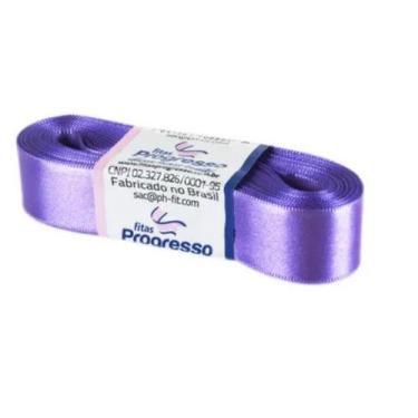 Imagem de Fita de Cetim Progresso 22mm nº5 - 10m Cor 356 Lilás Lavanda - 01 unid