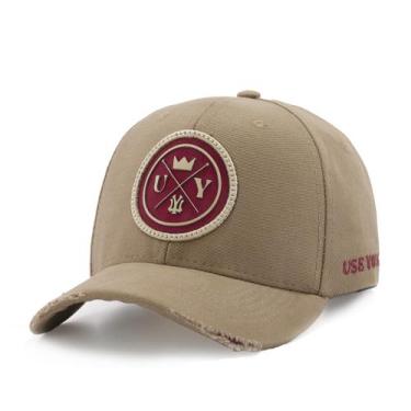 Imagem de Boné Casual Unissex Ajuste Fitão com Bordado e Detalhe Rasgado - Use Y