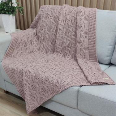 Imagem de Manta Trico Decorativa Sofa 120x150cm Usufruto Tricot cod001, BALLET