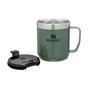 Imagem de Caneca Térmica com Tampa Stanley Camp Mug Hammertone Green 350ML - STA