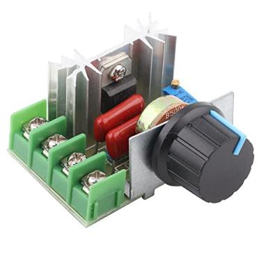 Imagem de Dimmer do Regulador de Tensão, Dimmers LED do Controlador de Velocidade do Motor, Controle de Velocidade do Motor, Luz CA Com Potenciômetro de Anel Múltiplo para Escurecimento,