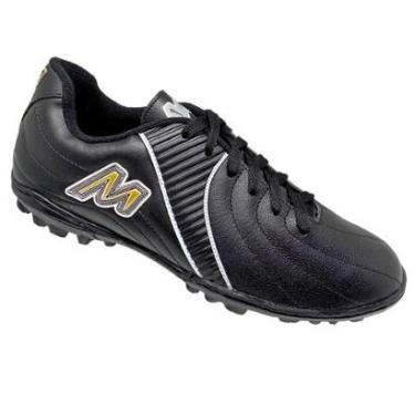 Imagem de Chuteira Mathaus Society Sensor Masculina - Preta-Masculino