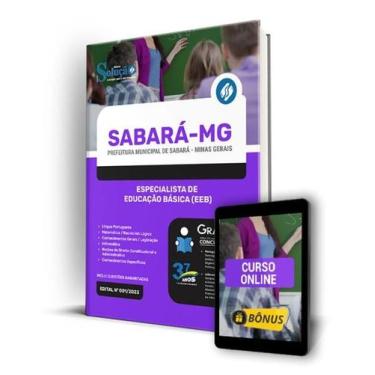 Imagem de Apostila Prefeitura de Sabará - MG - Especialista de Educação Básica (