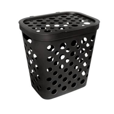 Imagem de Cesto de roupa suja ou brinquedo infantil 30l usual baby para quarto d