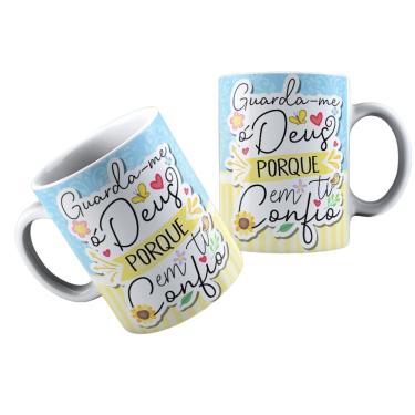 Imagem de Canecas Evangélicas Cristã Personalizadas Fé e Inspiração em Cada Gole