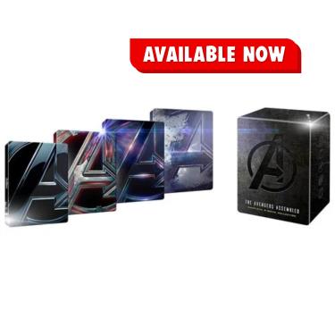 Imagem de Avengers Complete 4-Movie Collection Limited Steelbook Box Set Edition [4K Uhd + Blu-Ray] [Exclusivo Da Amazon 2025]