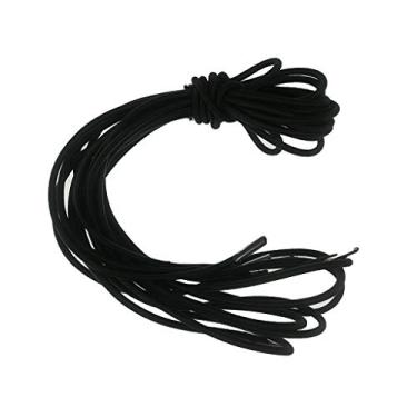 Imagem de CUTICATE 4 peças de cordões universais para reparos elásticos para cadeiras, kit de código de reparo de cadeira reclinável cabo de nylon elástico - preto