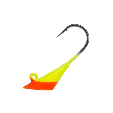 Imagem de Temorah Tungstênio Shad Darts Jig Heads (Laranja/Chartreuse, 3/473.6 g (pacote com 5))