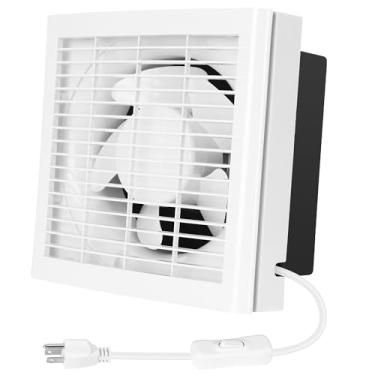 Imagem de Fanspex Exaustor De Veneziana De 6", Ventilador De Ventilação De 258 Cfm Para Janela Ou Parede Para Estufa, Sótão, Garagem, Banheiro, Cozinha