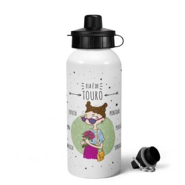Imagem de Garrafa Squeeze MQ Signos - Ela é de Touro - 600ml - JPS INFO
