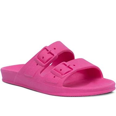 Imagem de Chinelo Infantil Feminino Nº 25 ao 40 Sandália Moda Papete Menina Leve 12.46 (Rosa Pink, BR, Adulto, Numérico, 40)
