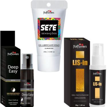 Imagem de Gel dessensibilizante ameniza desconforto anestesico kit 3 - Hot flowe