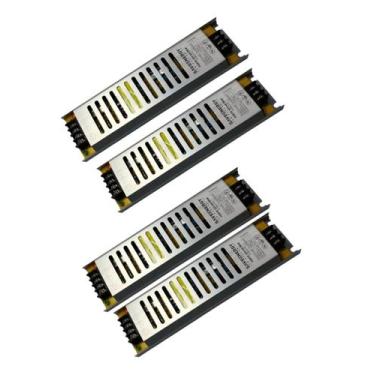 Imagem de 4 Fontes Driver 12V 8A 96W para Fita LED IP40 - Save Energy