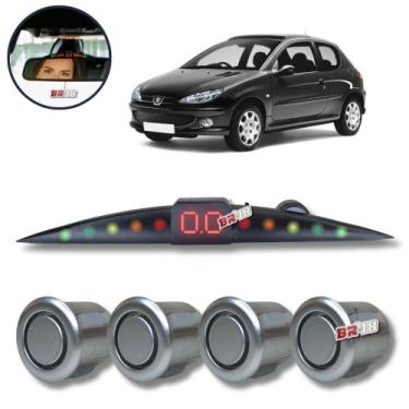 Imagem de Sensor De Estacionamento Ré Visor Slim Peugeot 206 Todos - Tech One, P