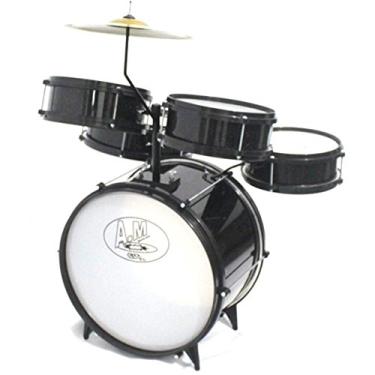 Imagem de BATERIA INFANTIL ROCK BABY AM2 PRETO