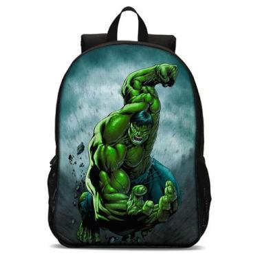 Imagem de Mochila Escolar Avulsa Infantil do Hulk Menino - Use Thuco