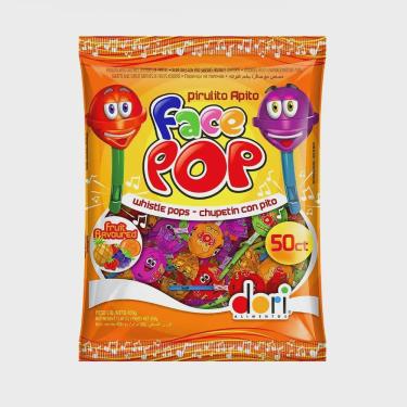 Imagem de Pirulito Facepop Apito 450g Dori