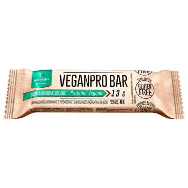 Imagem de Barra de Proteína Veganpro Amendoim Crocante Nutrify 40g