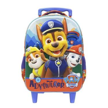 Imagem de Mochila Rodinha M Paw Patrol S Patrulha Canina Xeryus 10811
