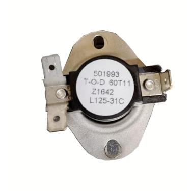 Imagem de 501993 para LG Sears Kenmore LGE Dryer Interruptor de limite de termostato 60T11 L125-31C multicolorido