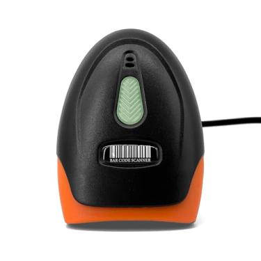 Imagem de Scanner de Código de Barras Portátil 1d 2d Qr Scanner Manual de Digitalização Contínua de Barro de Barras de Barragem USB. (USB Connect)