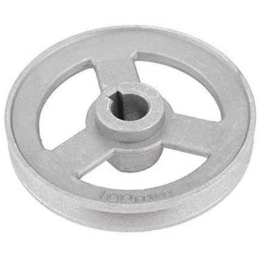 Imagem de Polia Para Motor Maquina De Costura Industrial 100mm Eixo 15mm - NoBra