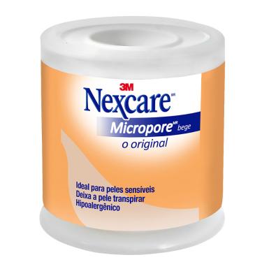Imagem de Fita Micropore Nexcare Bege 50mm x 4,5m