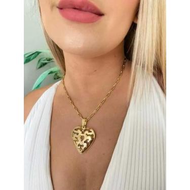 Imagem de Colar Banhado Ouro 10 Milésimos 50cm - Tojoia18k