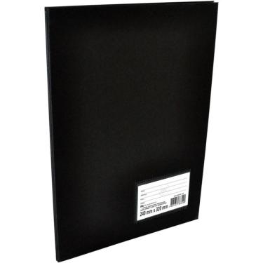 Imagem de Pasta Catálogo Percalux Ofício 50 Env. Médios Preta - Dac