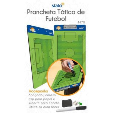 Imagem de Prancheta A4 tatica para esportes Acompanha cante e apagador - Stalo