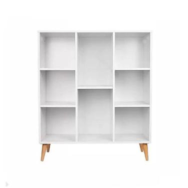 Imagem de Organizador Colméia Retrô Para Casa Cristal 100% Mdf (sala) - WoodCore