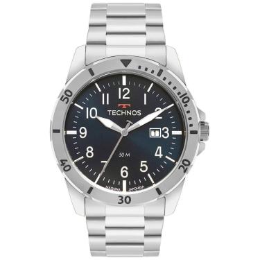 Imagem de Relógio Technos Masculino Militar Prata - 2115nbq/1a 2115nbq/1a