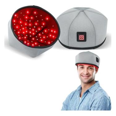 Imagem de Capacete Laser LED para Crescimento Capilar Tratamento Calvície Boné I