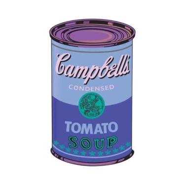 Imagem de Sopa De Tomate Campbell's Warhol POP Art Poster Impressão Em Tela Clás