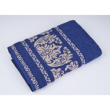 Imagem de Kit 3 Toalhas de Banho Gigante Ibiza Cavhome, Marinho