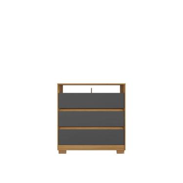 Imagem de Comoda San José Com 3 Gavetas 90x96 Para Tv Até 39 Polegadas  EdeCasaMoveis