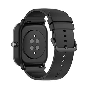 Imagem de Pulseira Nandos-Store compatível com Amazfit GTR 42MM / GTS/GTS 2 / GTS 2 mini (Preta v2)