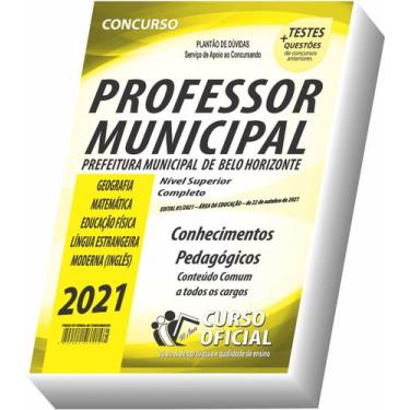 Imagem de Apostila Prefeitura de Belo Horizonte - PBH - Professor Municipal - Pa