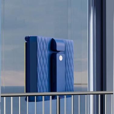 Imagem de Robô de limpeza de janelas de nível profissional com distribuição automática de água e detecção de obstáculos por IA – sucção dinâmica de 2600 PA, comutação de modo N/Z e 4 sensores de pressão pa