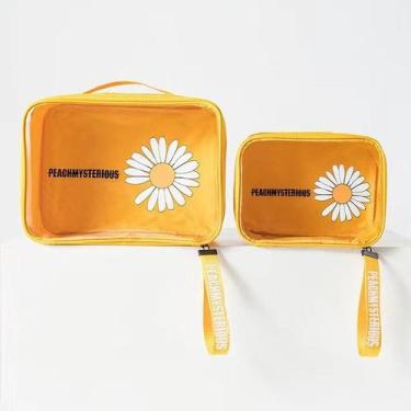Imagem de Bolsa feminina transparente 10954-1 - NoBrand, Amarelo